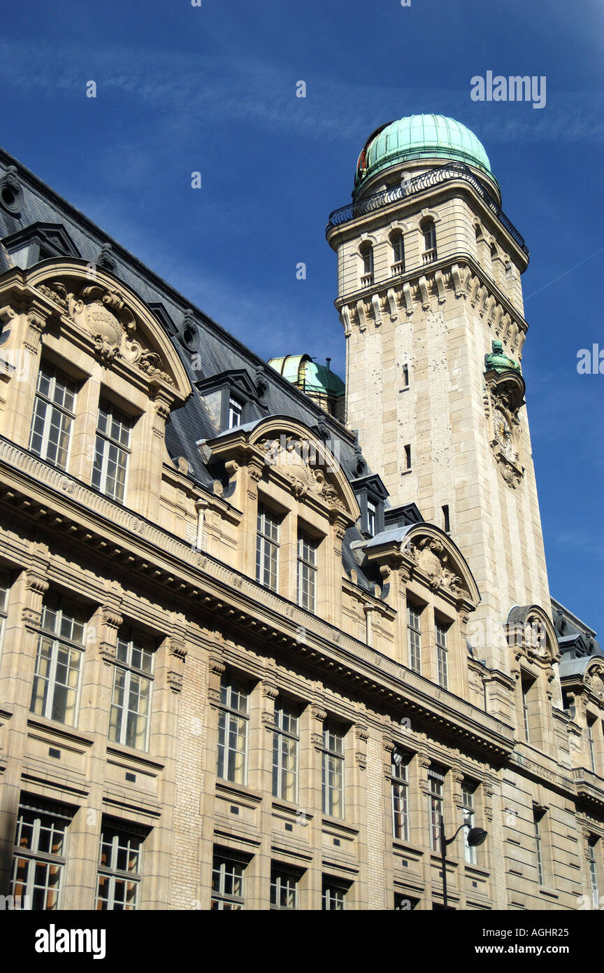 Sorbonne e l'Osservatorio universitario Parigi Francia Foto Stock