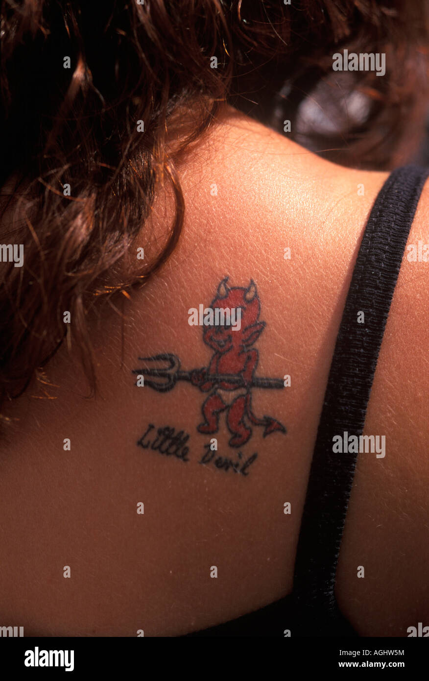Devil tattoo immagini e fotografie stock ad alta risoluzione - Alamy