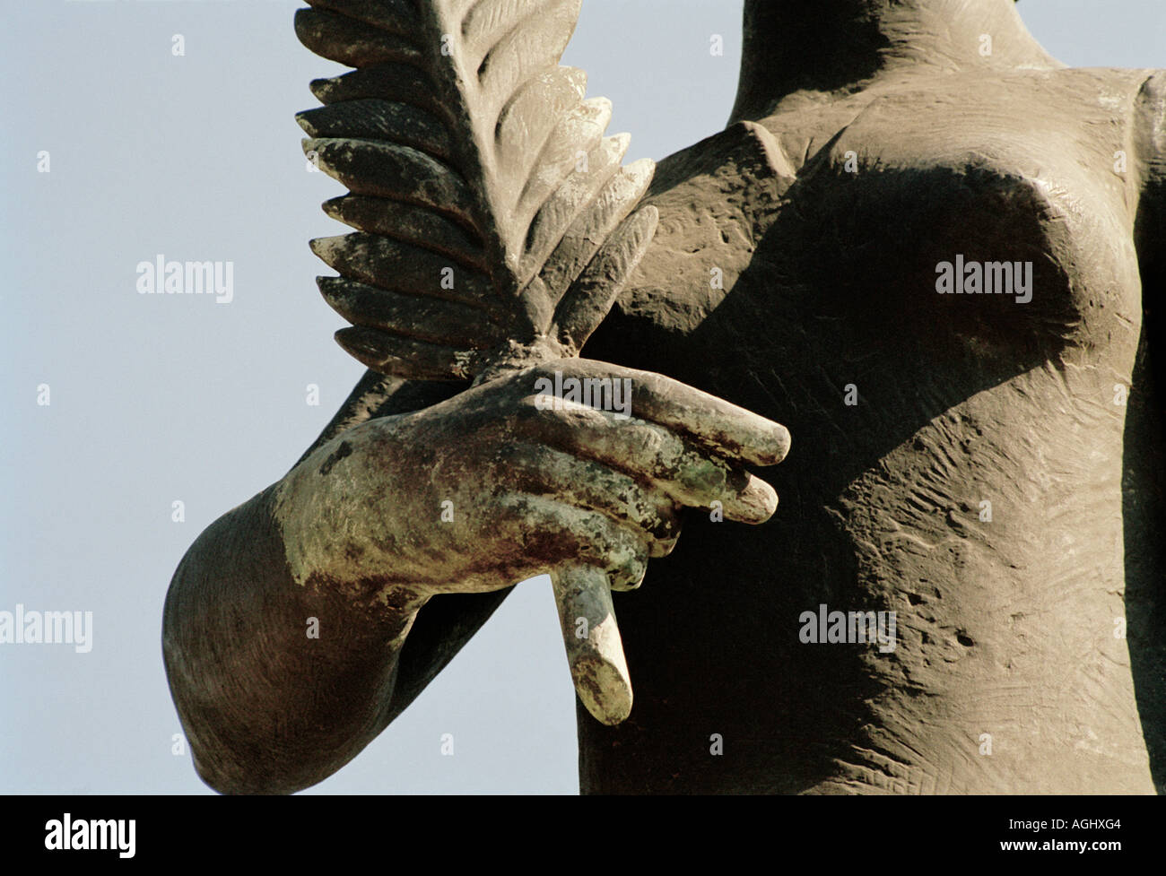 Memento Park, statue, Budapest, Ungheria Foto Stock