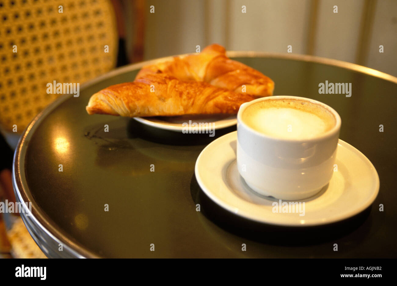 Colazione a Parigi Foto Stock