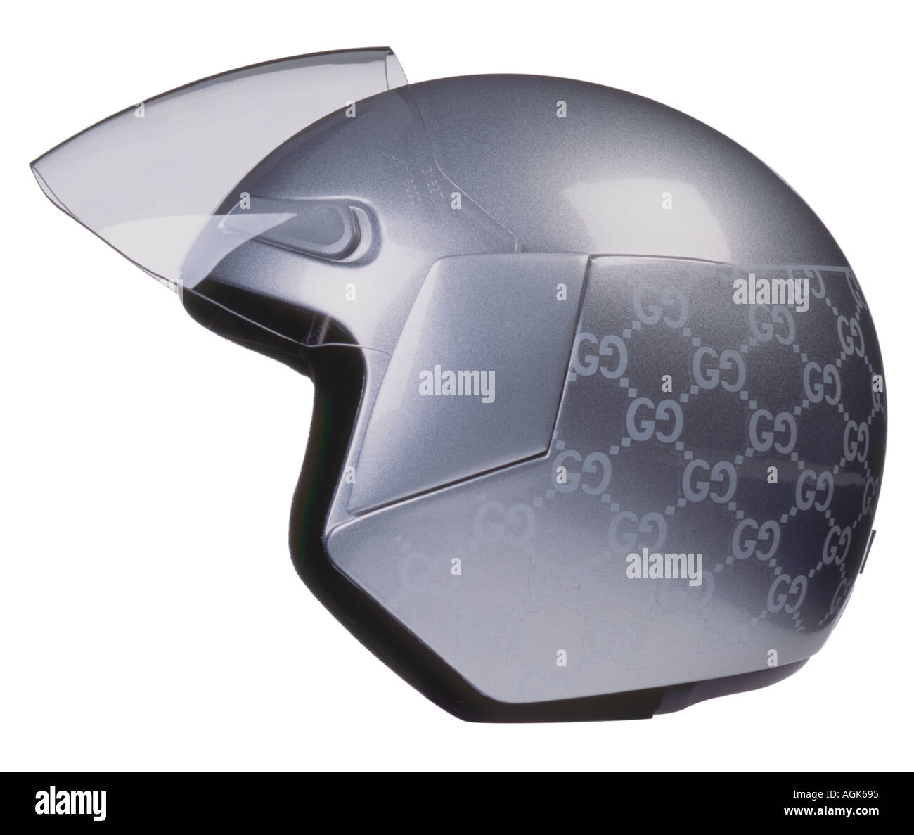 Gucci progettato ladies casco per motocicli Foto stock - Alamy