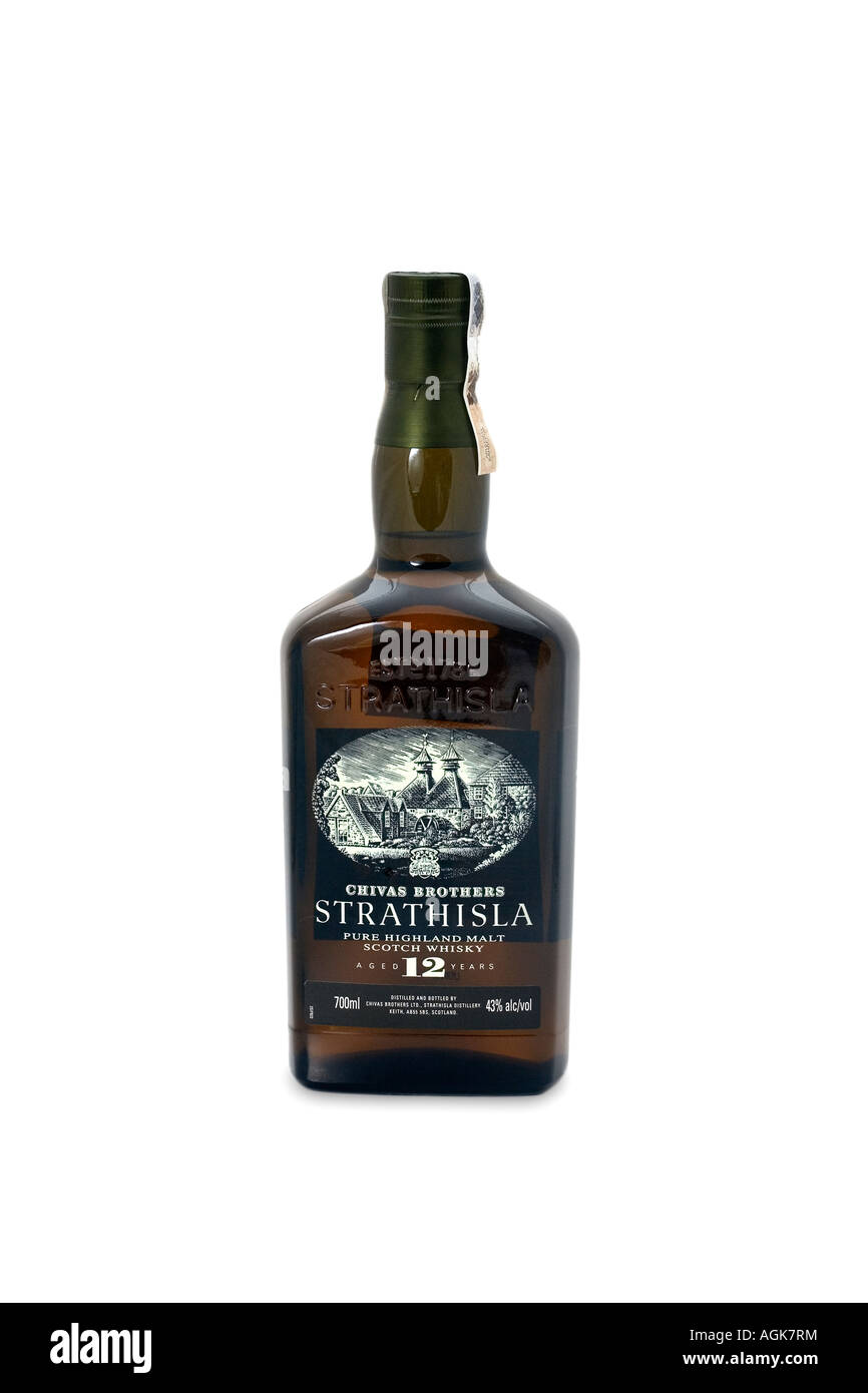 Strathisla scotch whisky Foto Stock