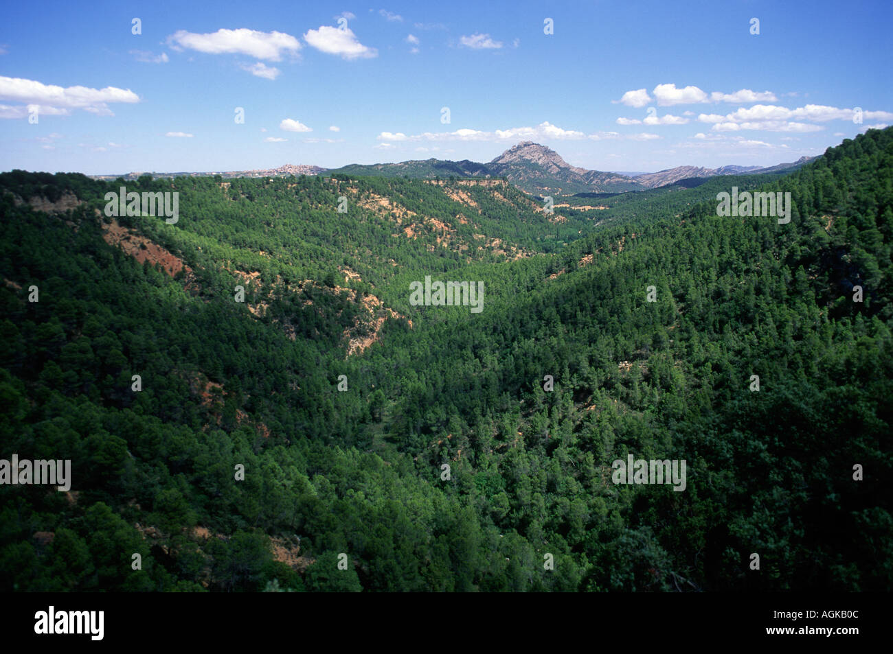 El Port montagne vicino a Horta De Sant Joan. La Catalogna. Spagna Foto Stock