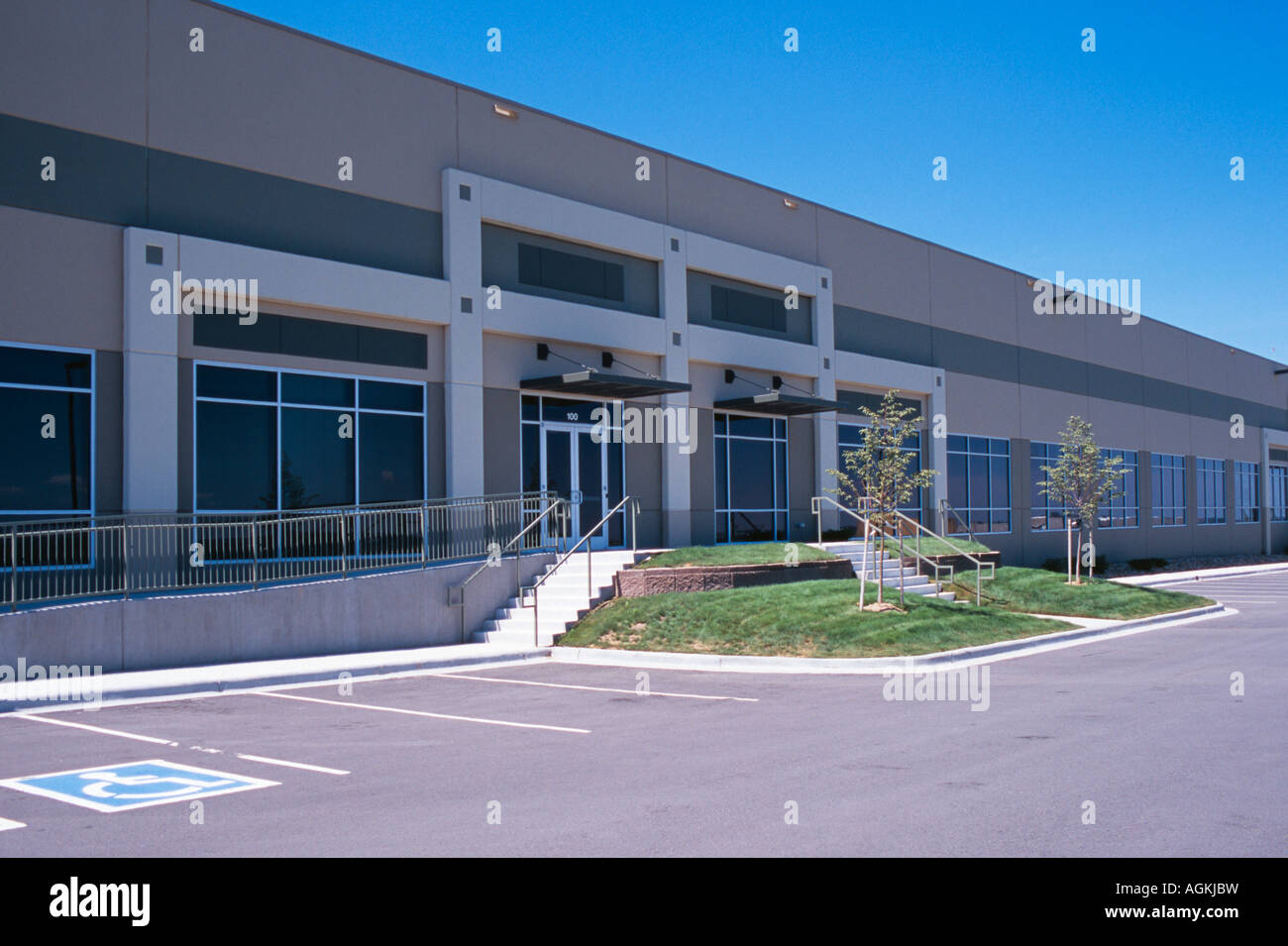 Edificio aziendale di Denver in Colorado USA Foto Stock