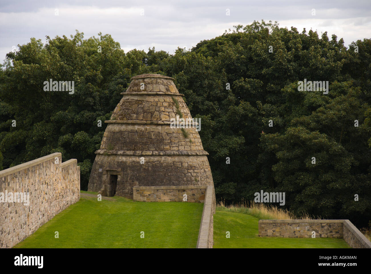 Castello di Aberdour Fife Scozia la colombaia Foto Stock