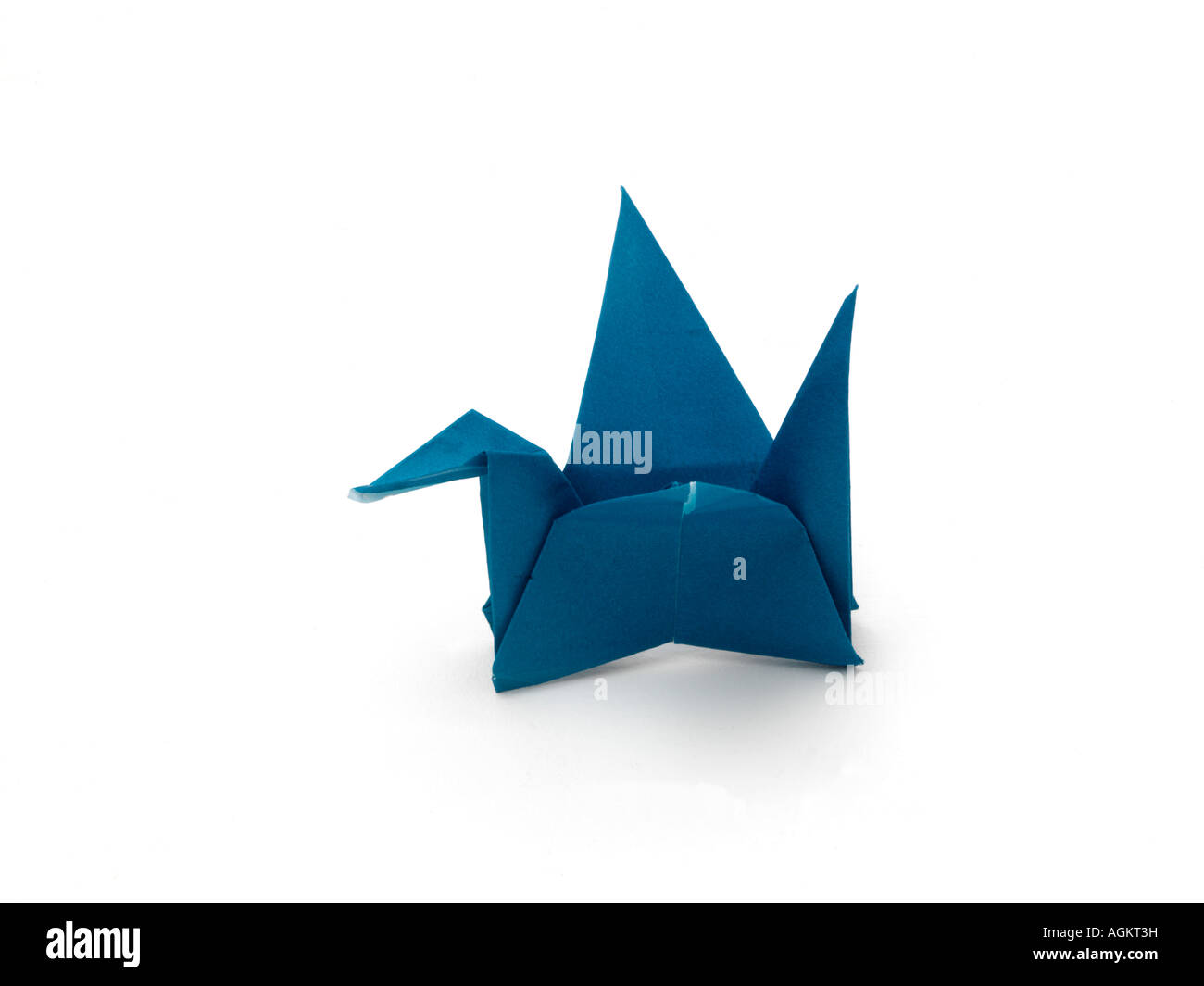 Origami Flapping Bird Foto Stock