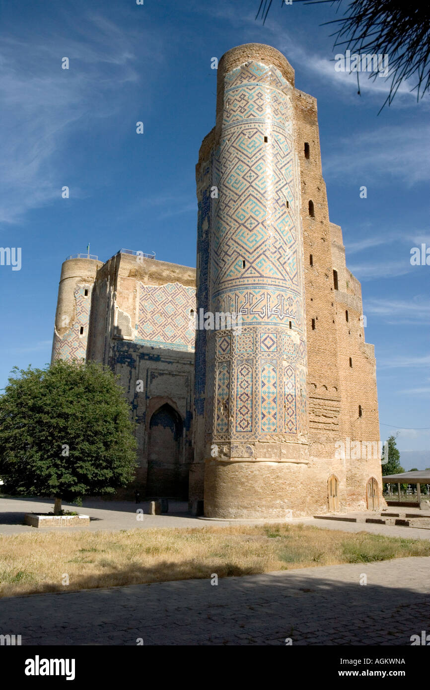 Uzbekistan Shakhrisabz, Ak Serai, Bianco, Palace, Foto Stock