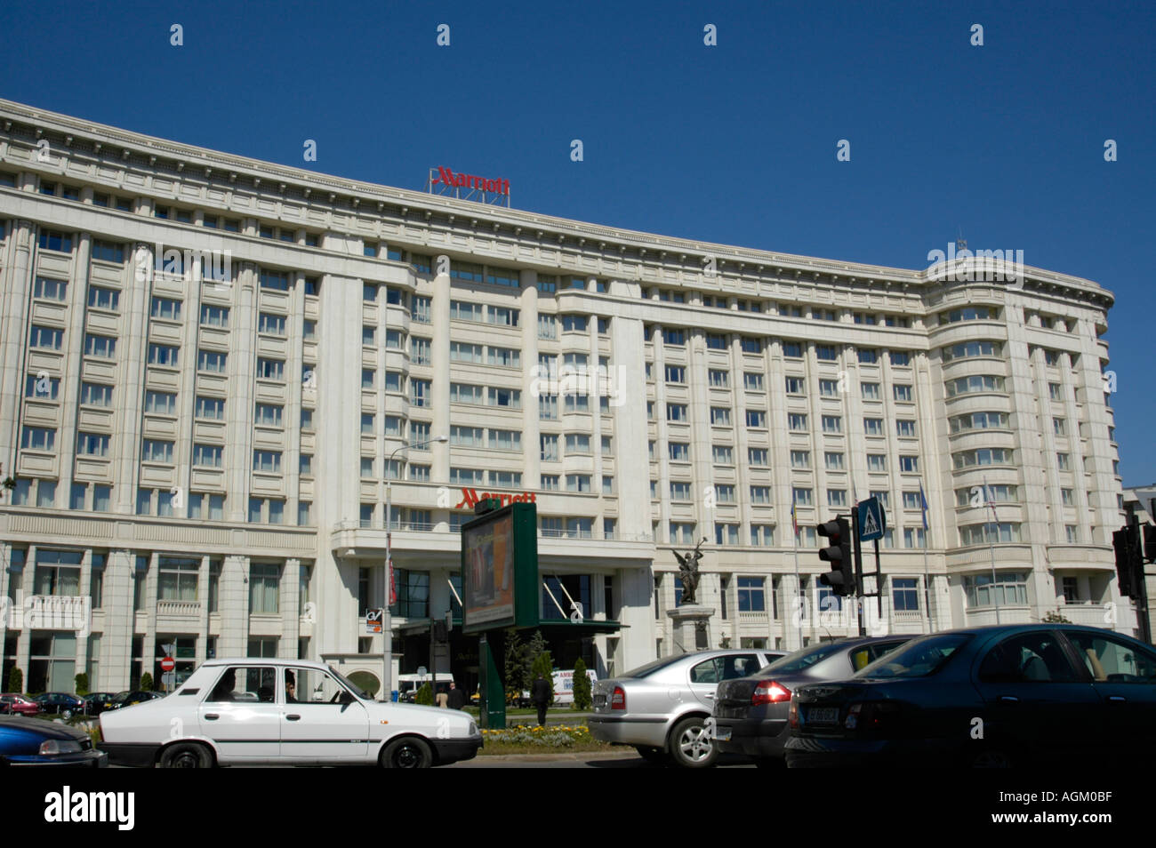 Bucuresti, Hotel Marriott, Calea 13 Septembrie Foto Stock