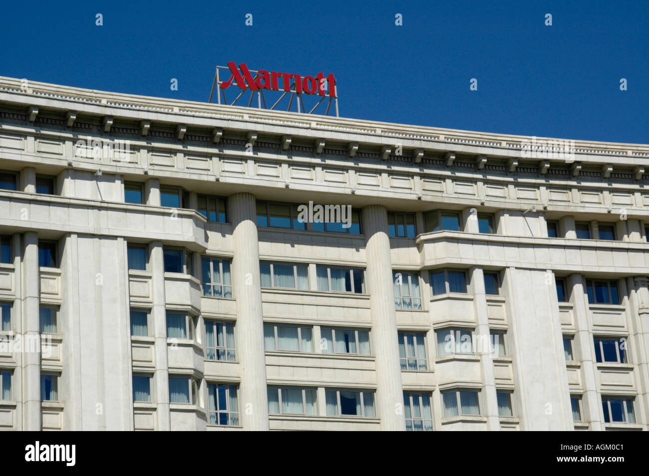 Bucuresti, Hotel Marriott, Calea 13 Septembrie Foto Stock