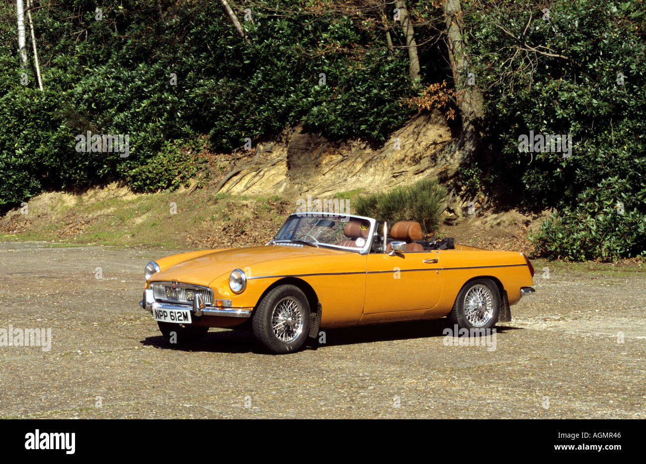 MG B Roadster introdotto 1962 Foto Stock