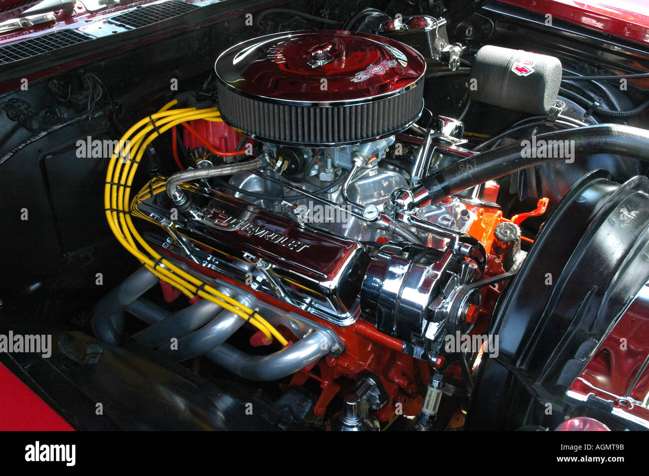Motore Chevy V8 Foto Stock