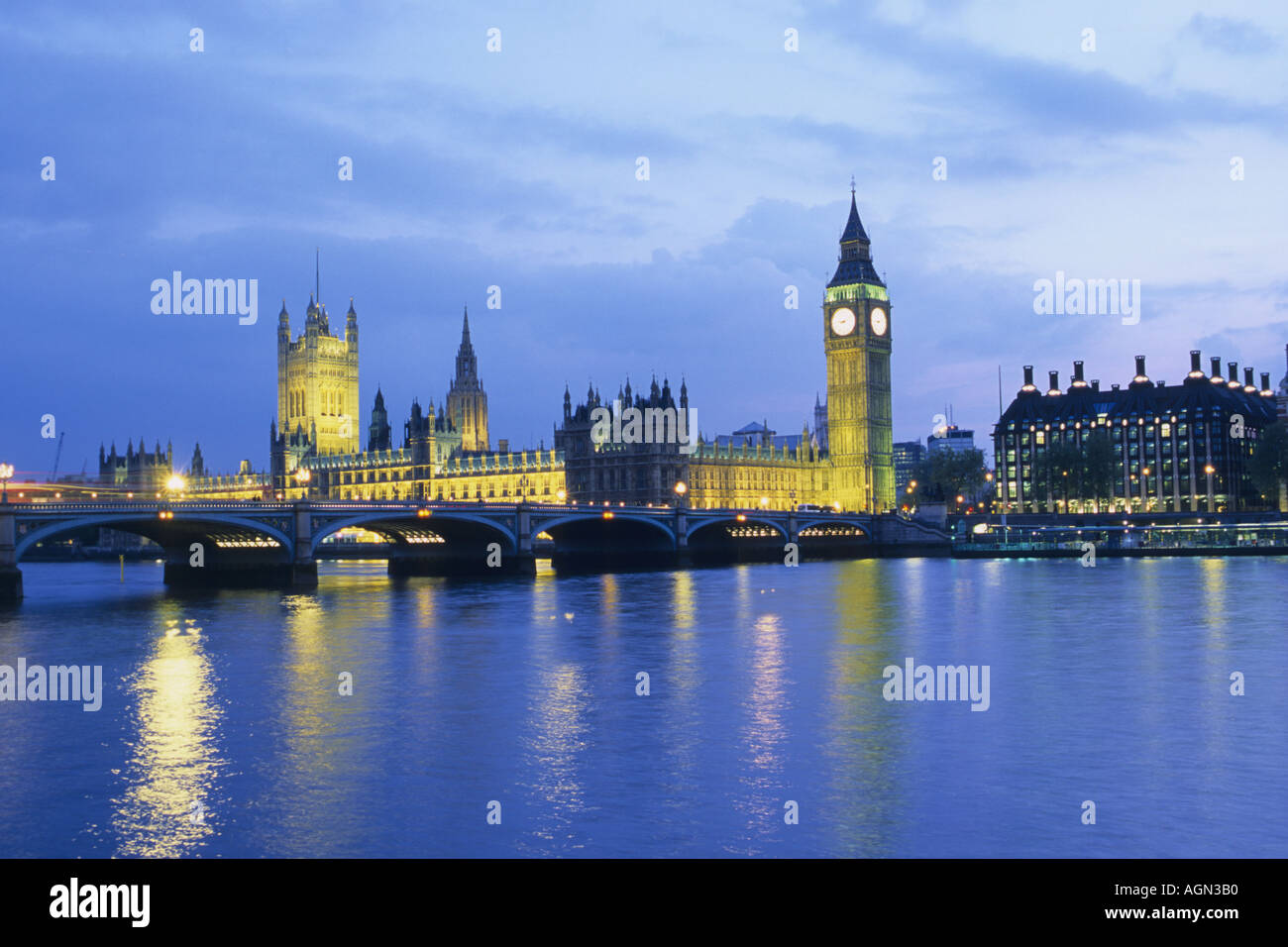 Regno Unito Inghilterra Londra Palazzo di Westminster Foto Stock