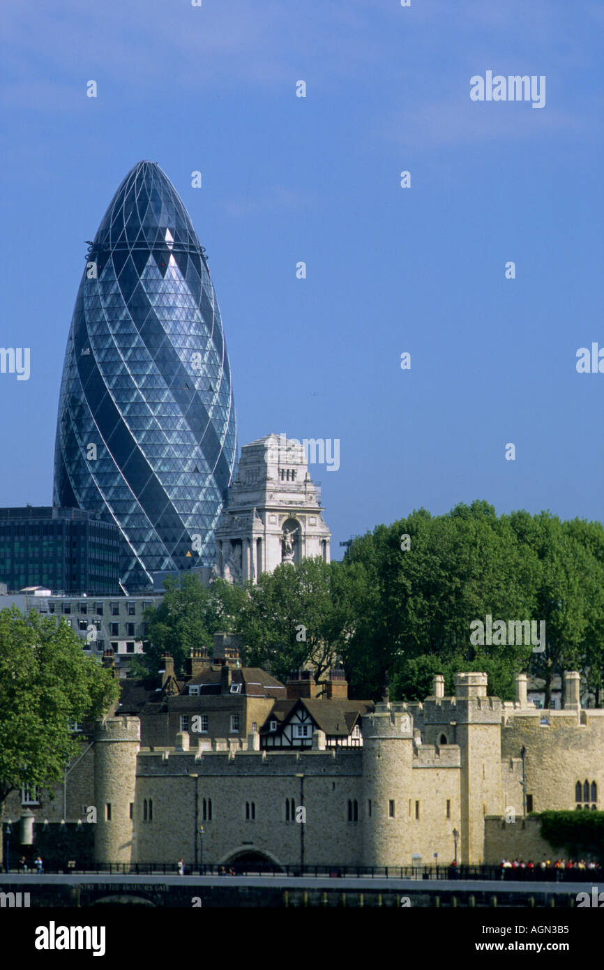 Regno Unito Inghilterra London Tower Foto Stock