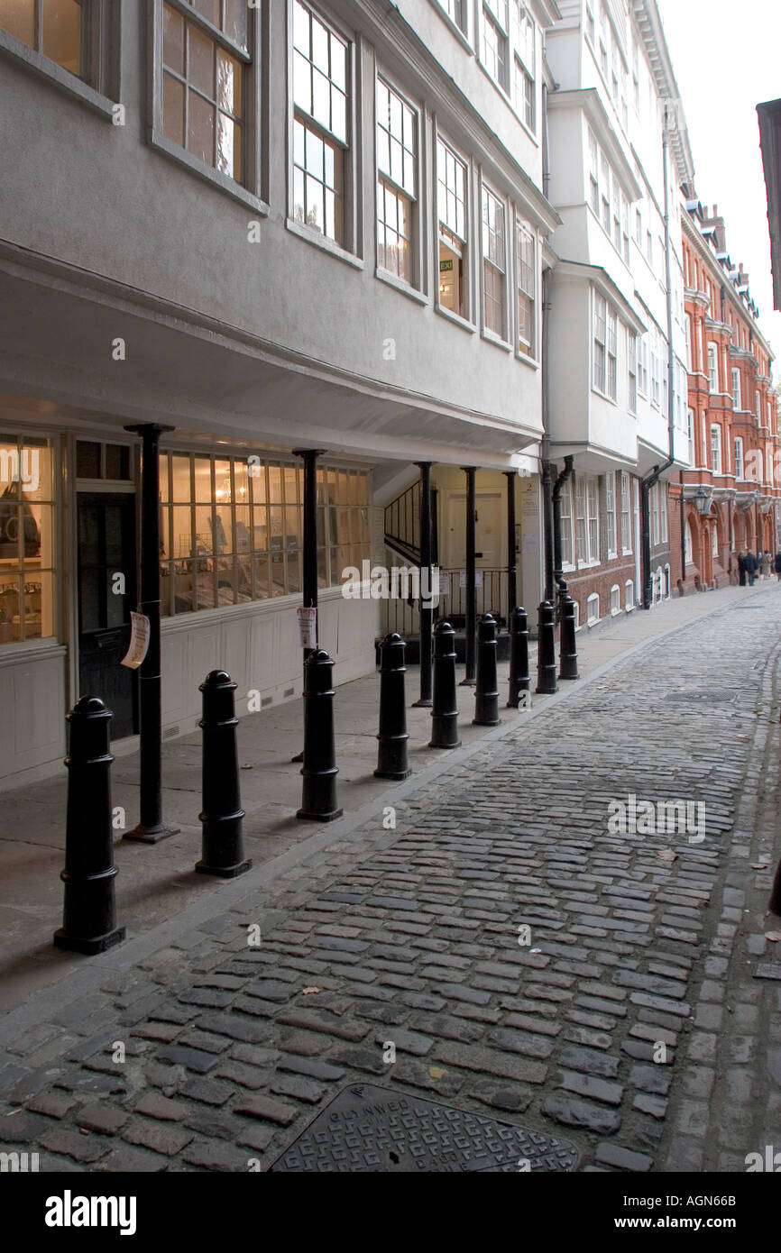 Middle Temple Lane Fleet Street London REGNO UNITO Foto Stock