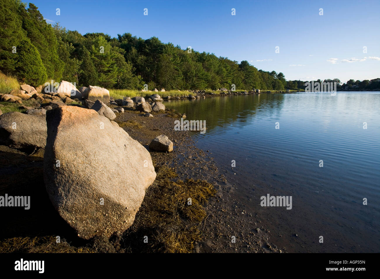 Goose Cove in Gloucester Massachusetts USA Foto Stock