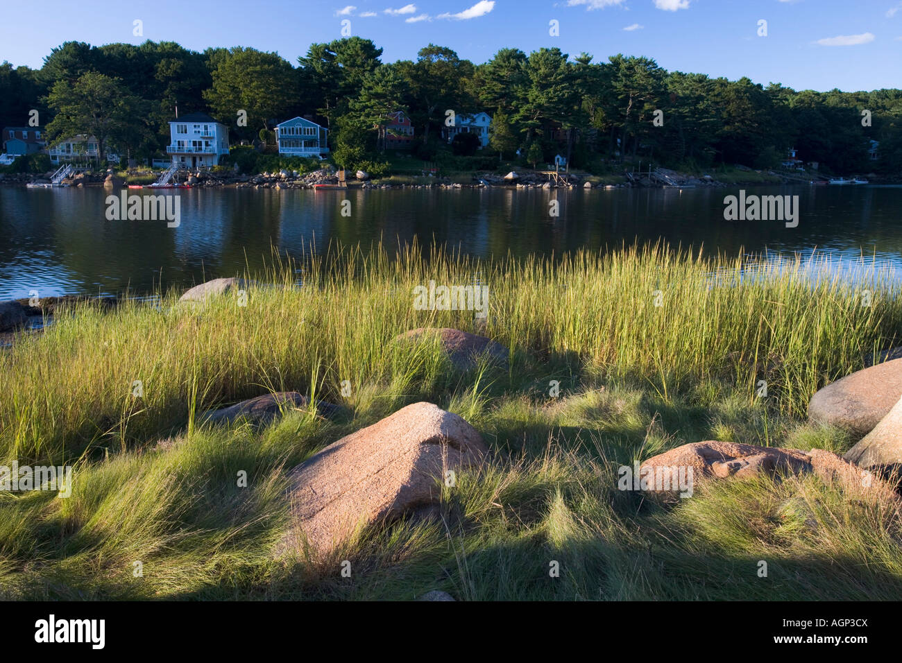 Goose Cove in Gloucester Massachusetts USA Foto Stock