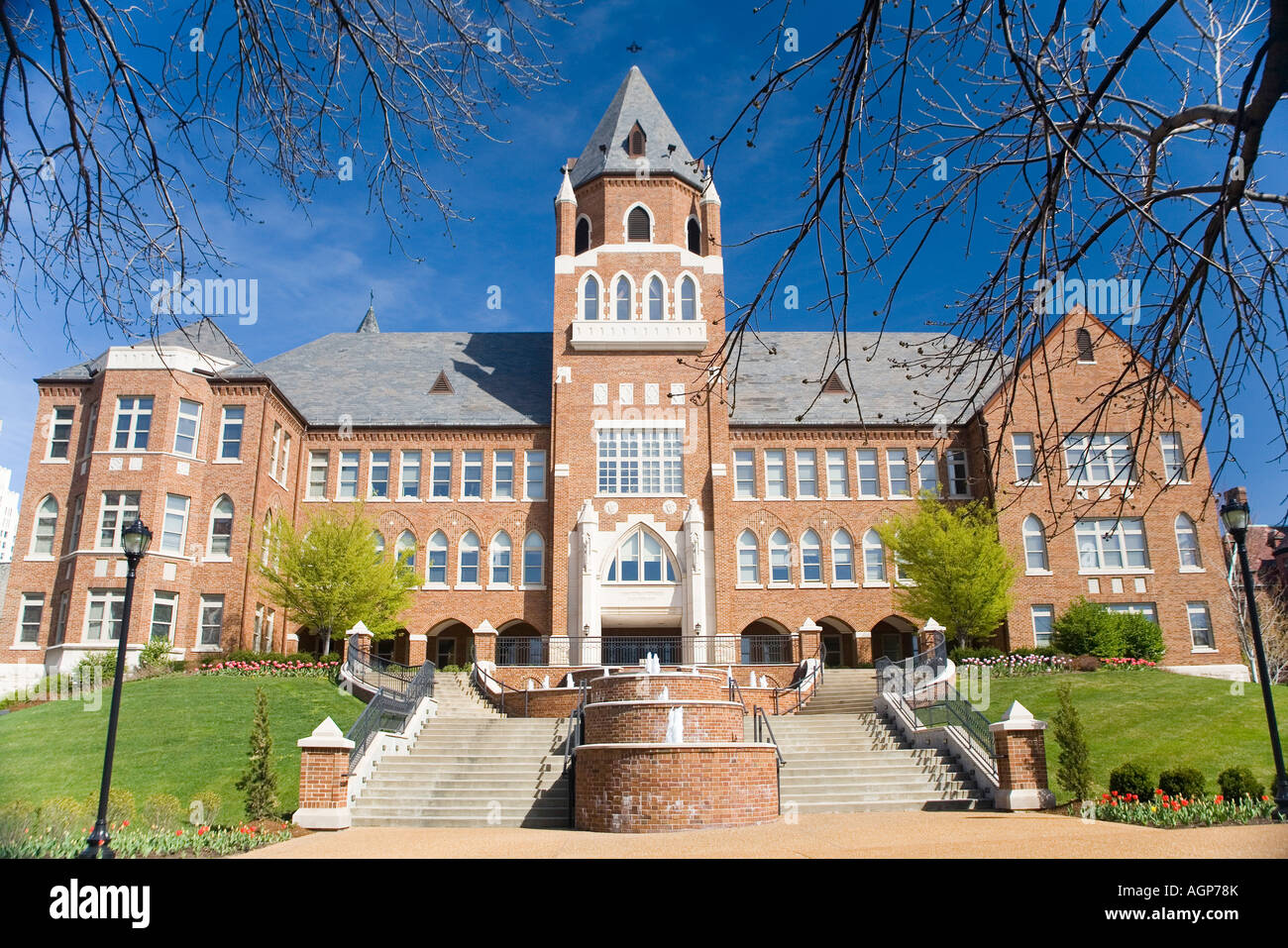 St Louis University John e Lucy Cook Hall Foto Stock