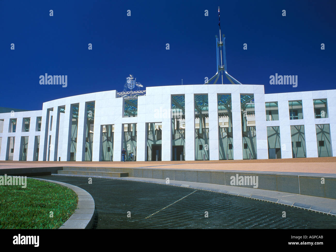 Australia, Australian Capital Territory, Canberra, Palazzo del Parlamento Foto Stock
