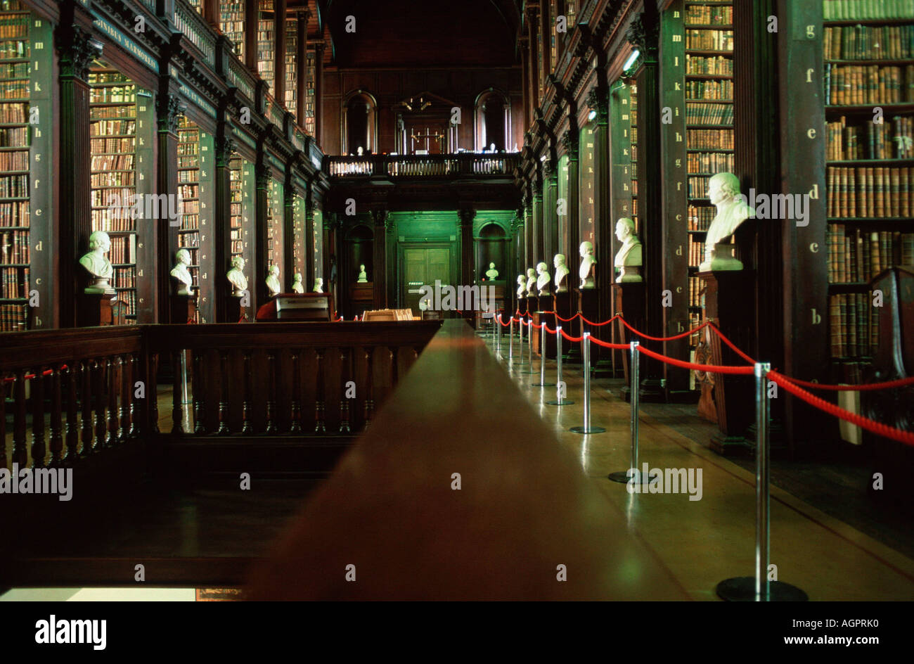 Biblioteca / Dublin / Bibliothek Foto Stock