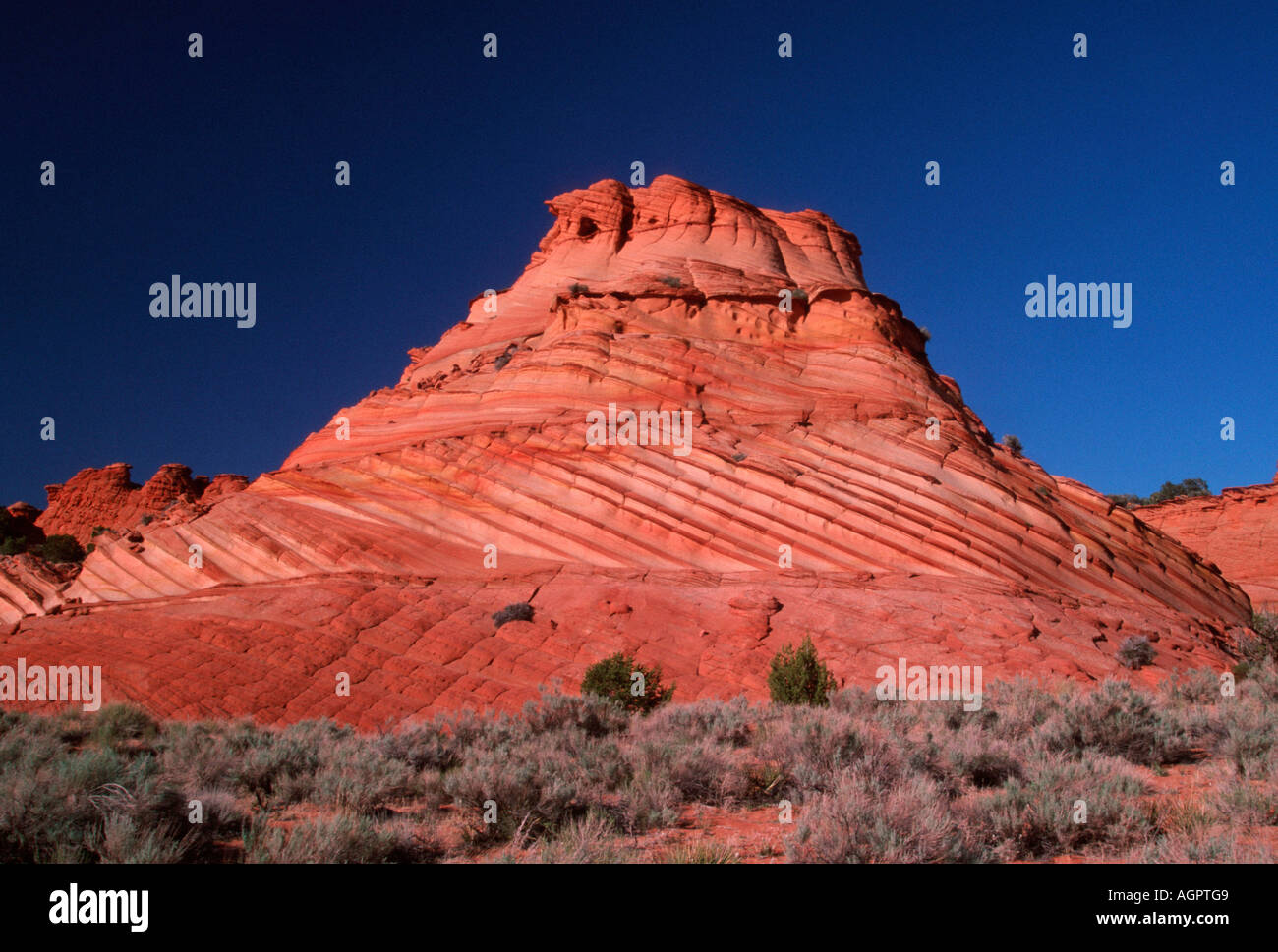 Formazioni di arenaria Foto Stock