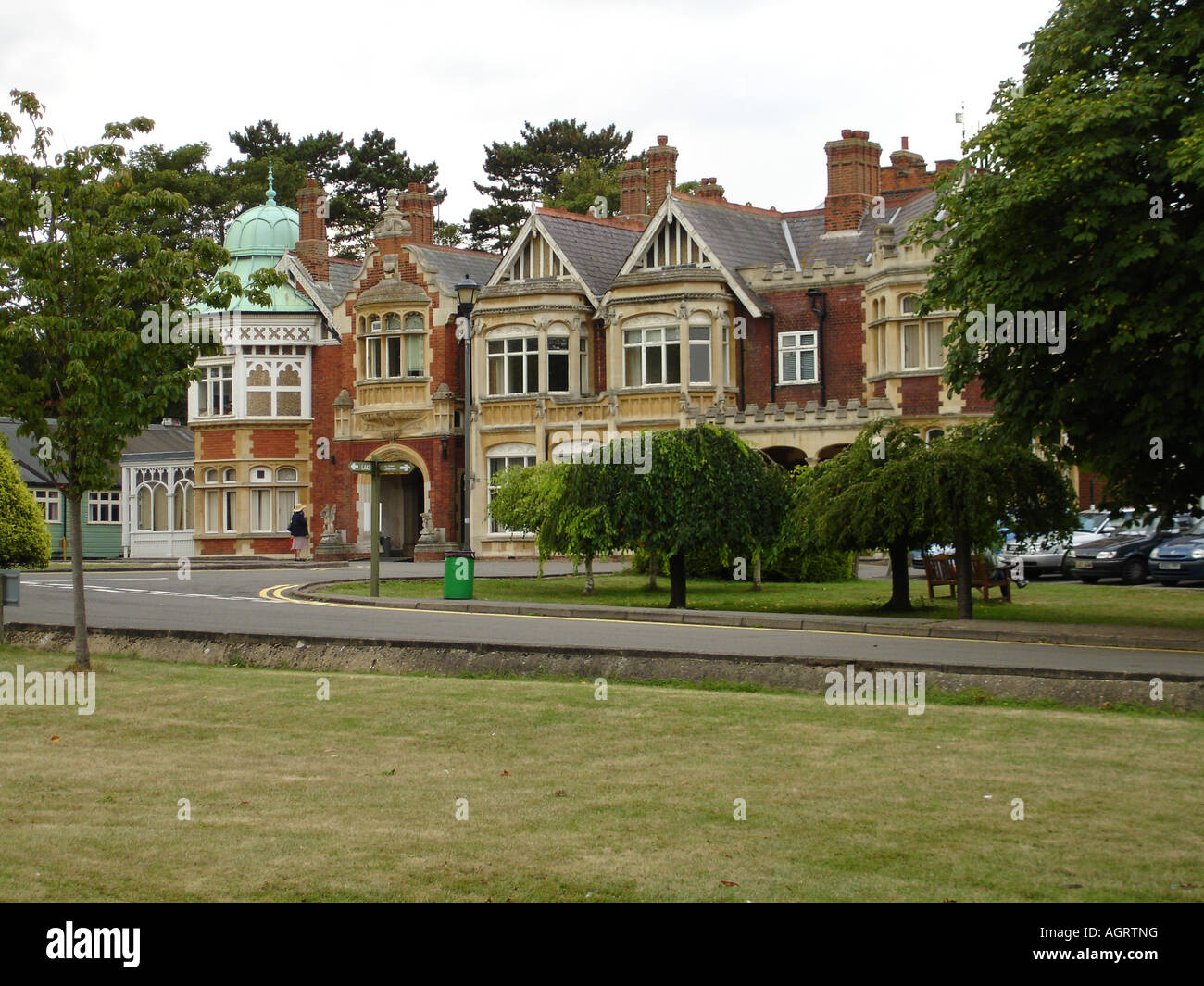 Bletchley Park, casa del codice Enigma interruttori, Buckinghamshire, Inghilterra Foto Stock