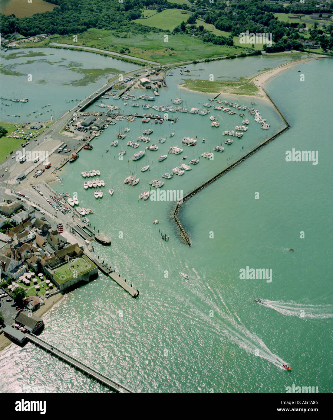Yarmouth, Isola di Wight Foto Stock