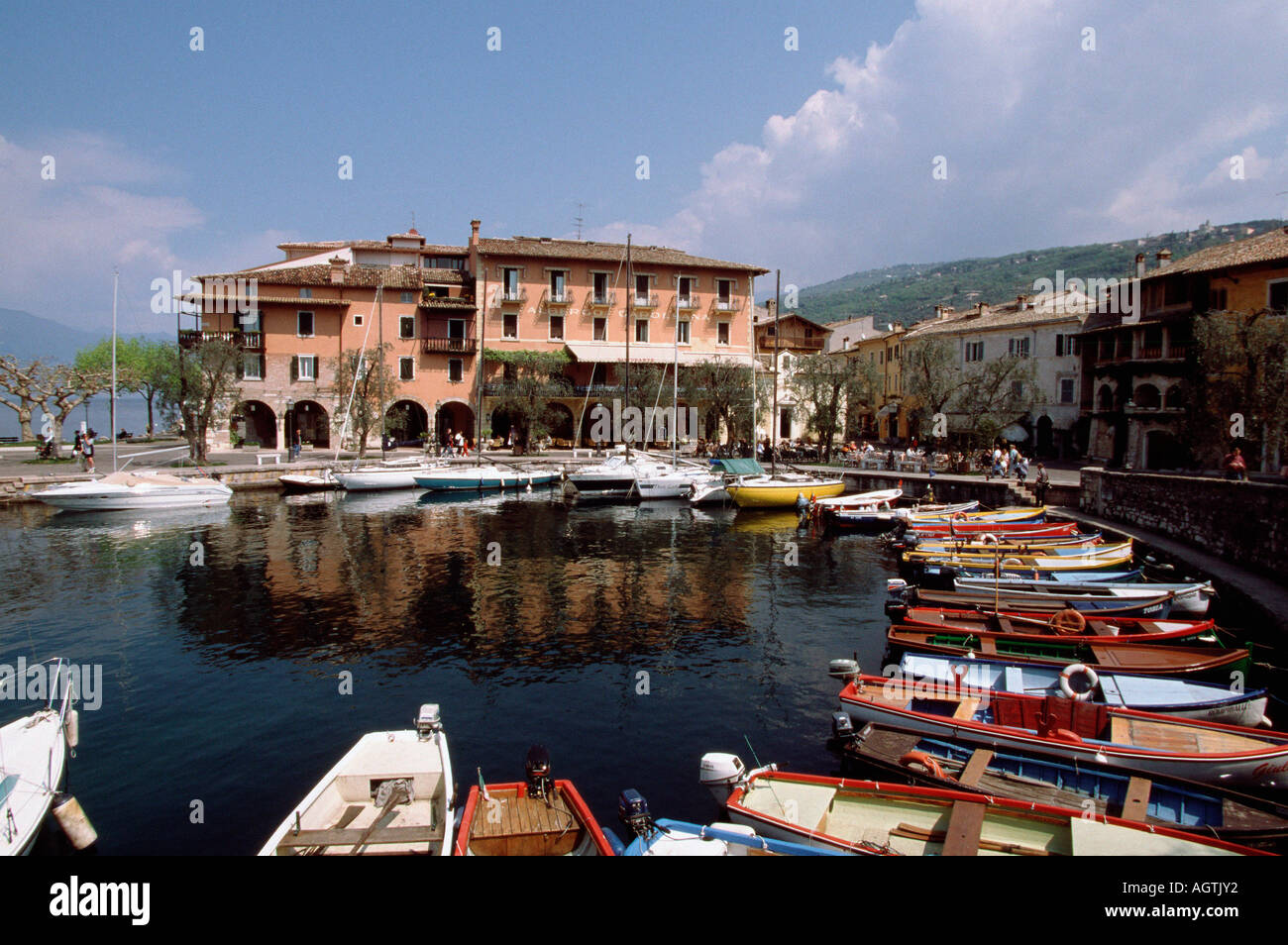 Torri del Benaco Foto Stock