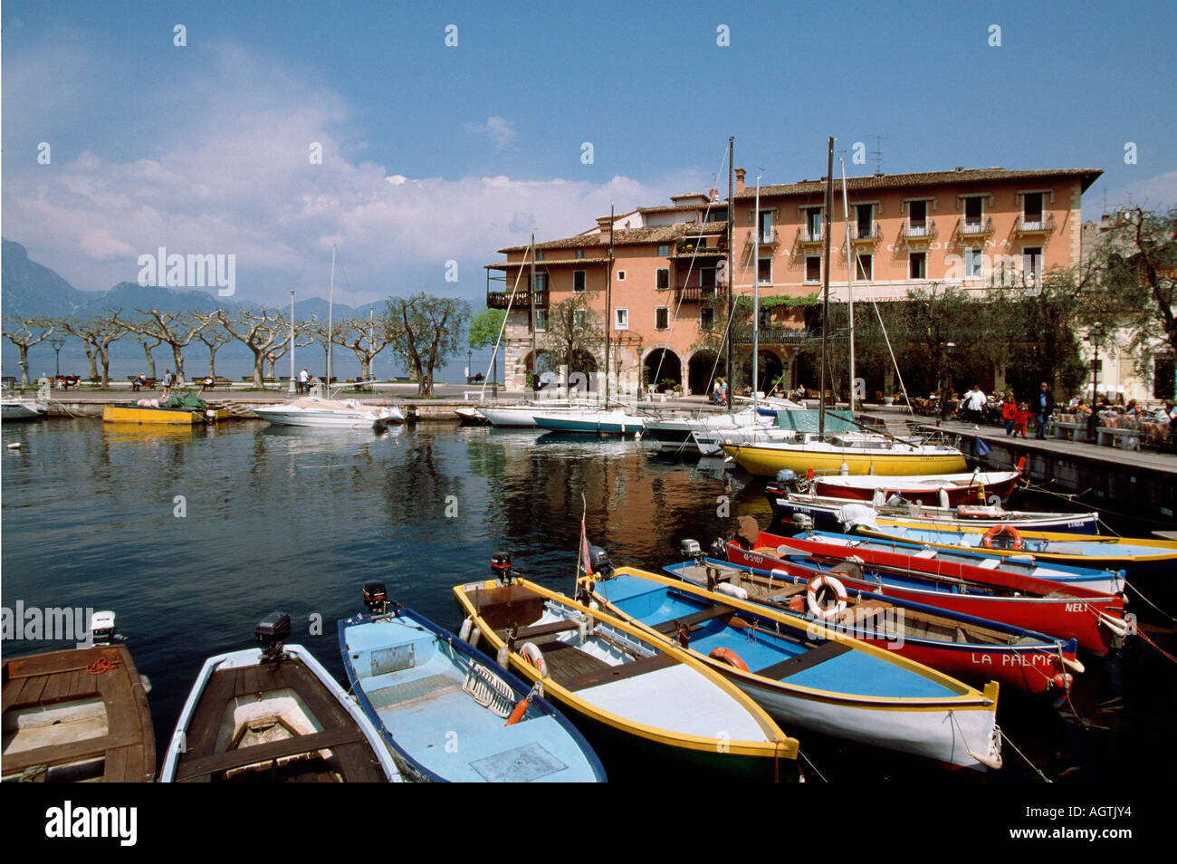 Torri del Benaco Foto Stock