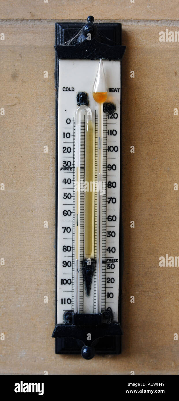 Minimum Thermometer Immagini e Fotos Stock - Alamy