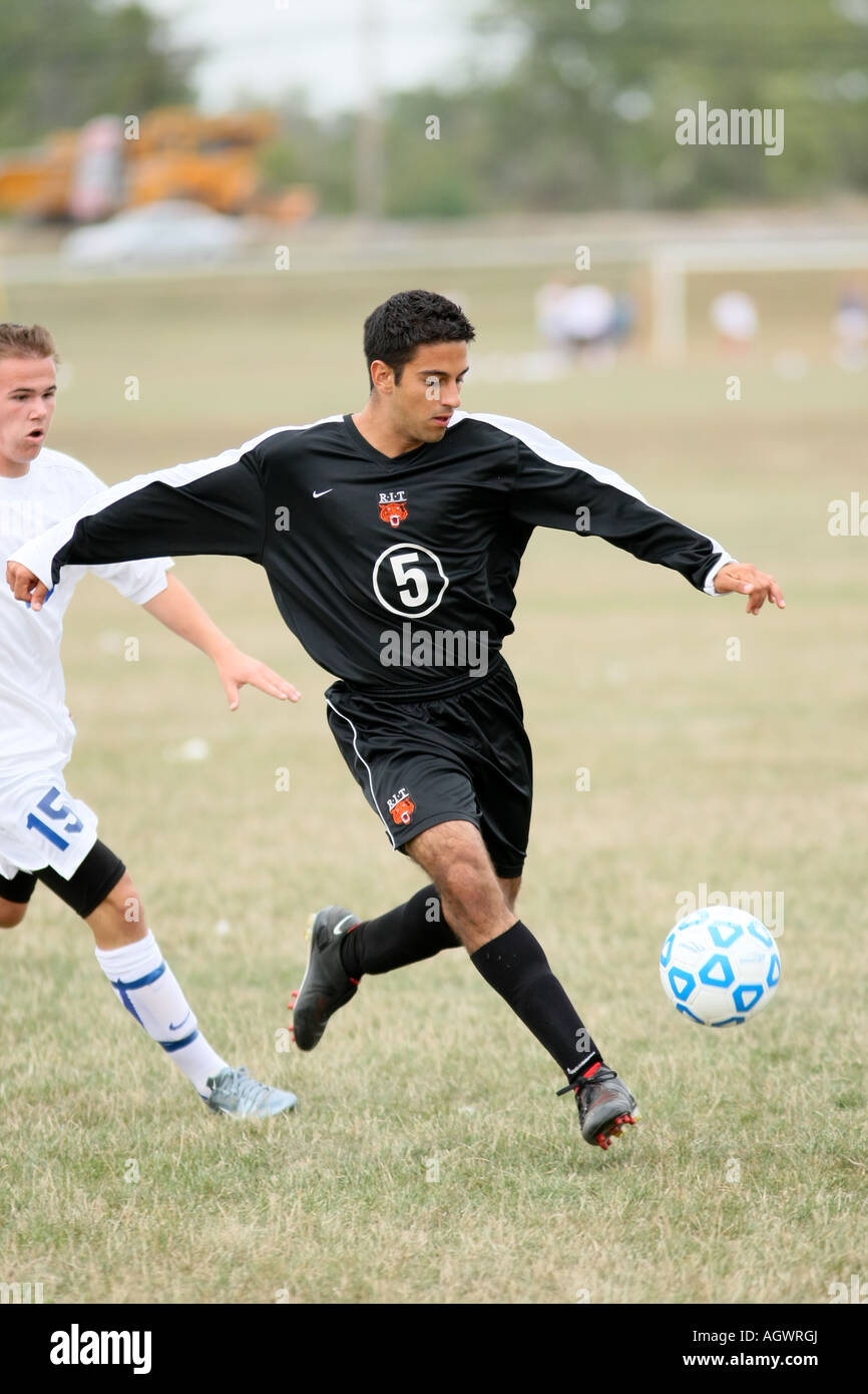 Mens college soccer. Foto Stock