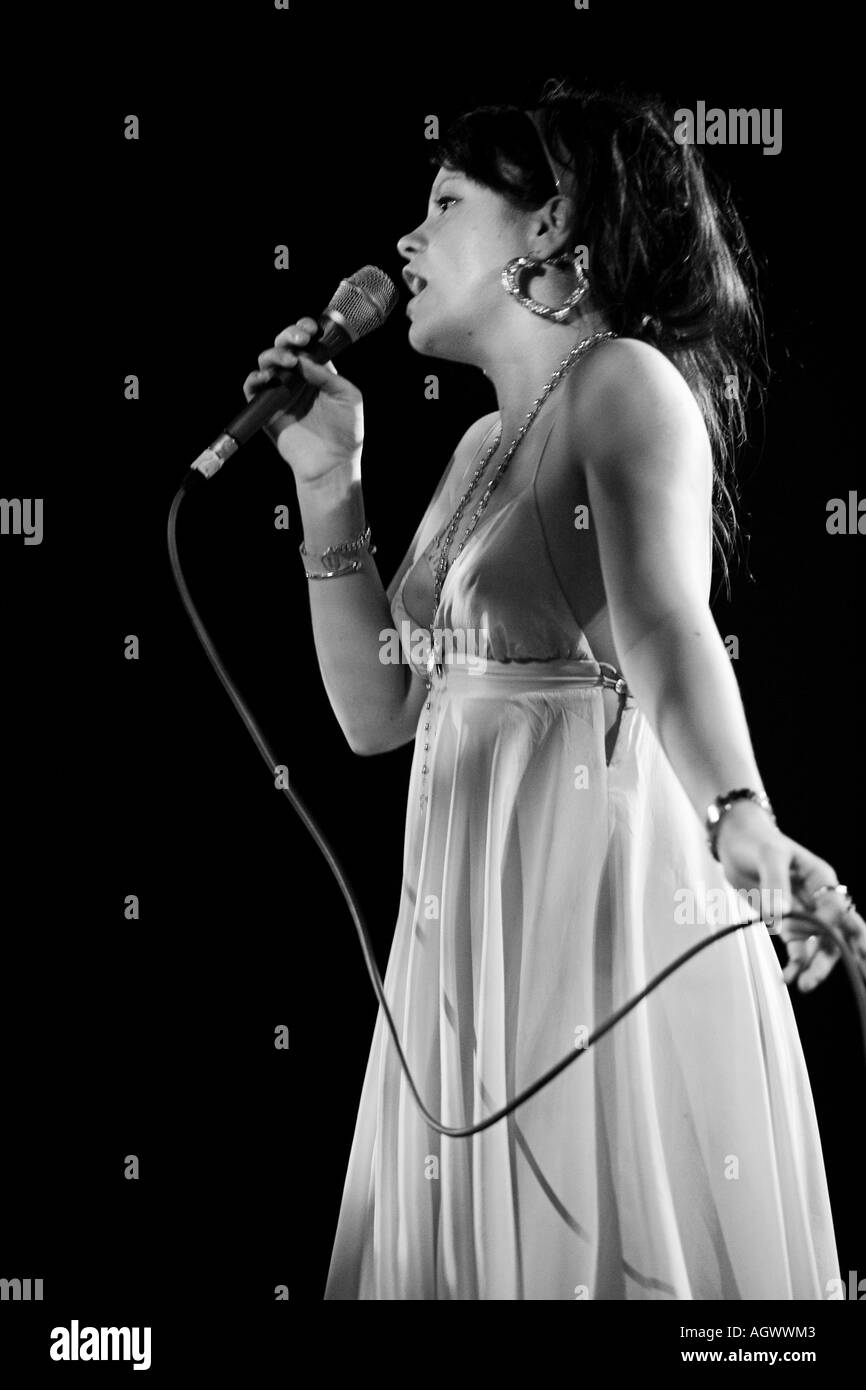 Lilly Allen, cantante. Foto Stock