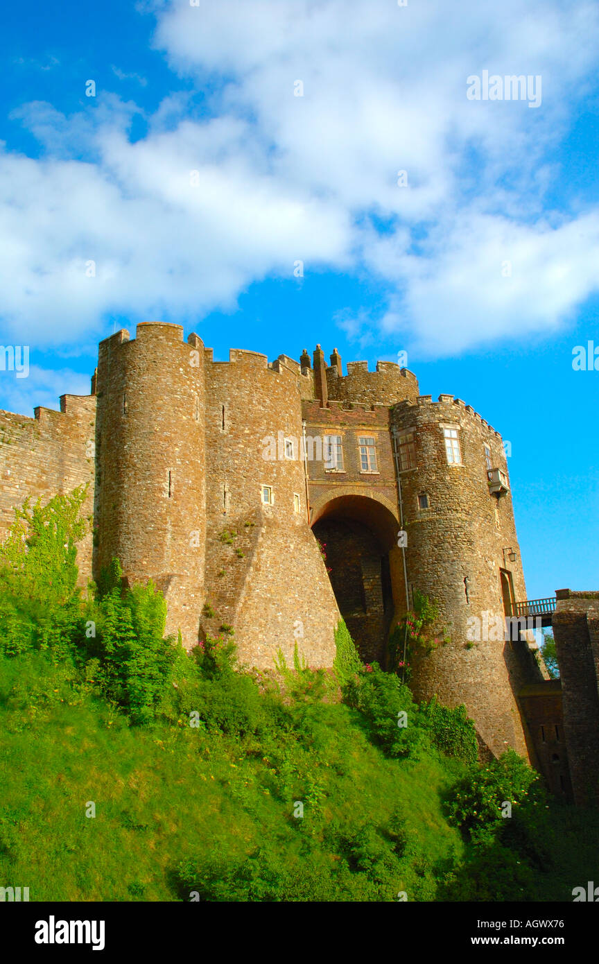 Ingresso, dover Castle, dover, Kent, Inghilterra, Regno Unito, GB. Foto Stock