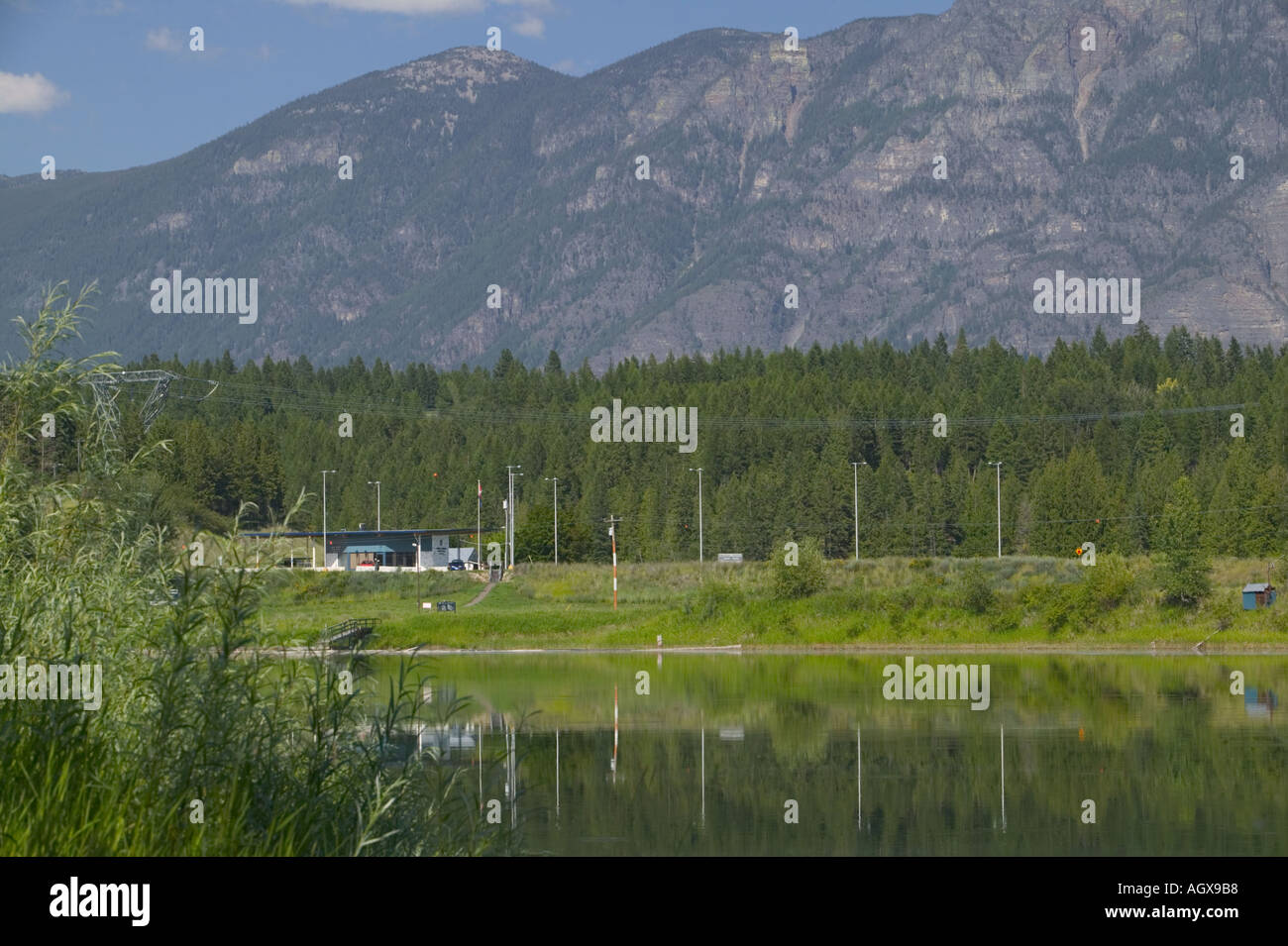 Boundary Creek Wildlife Management Area WMA in Idaho i confini del Canada di Idaho settentrionale Foto Stock
