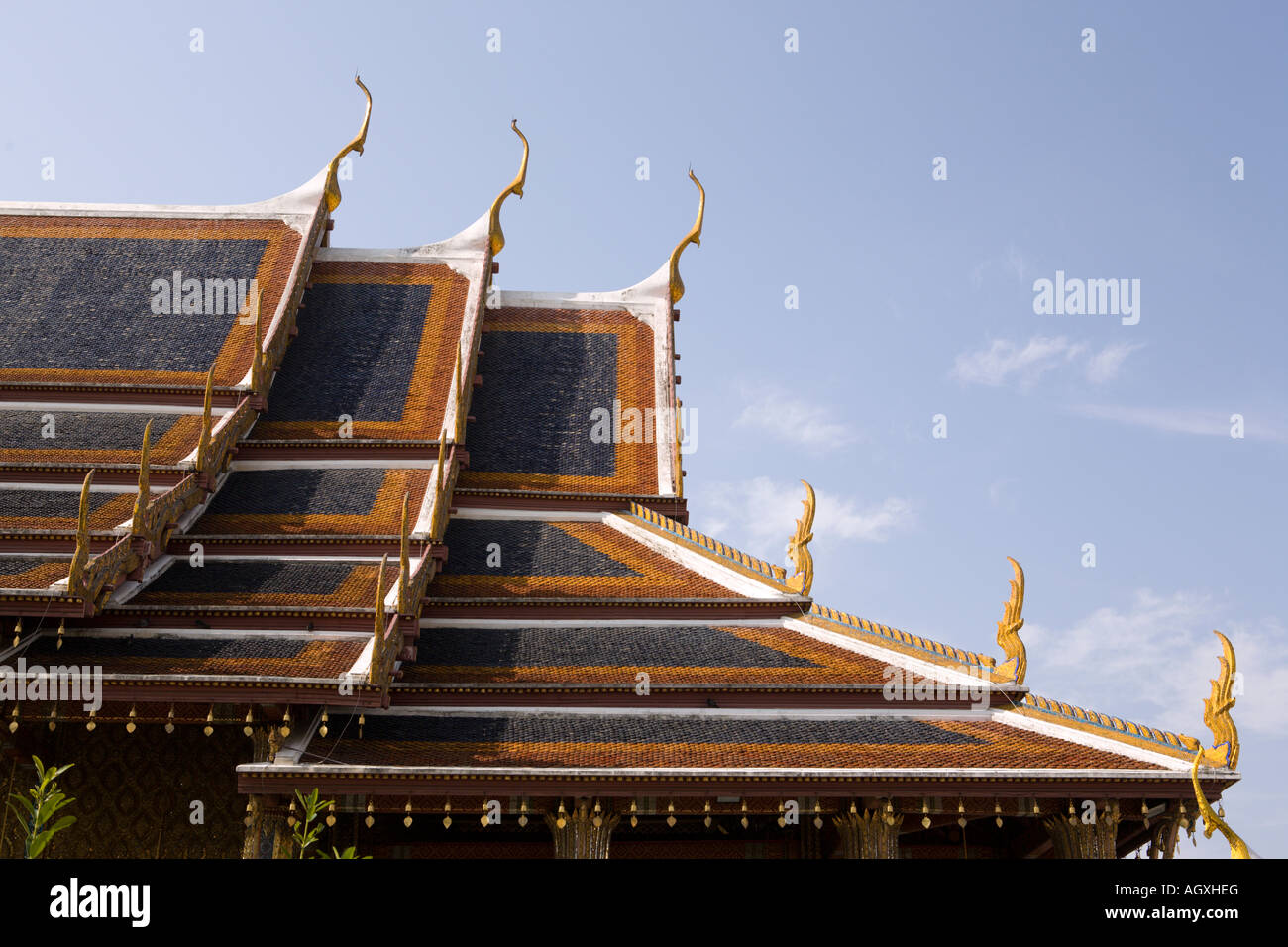Prasat Phra Debidorn, Grand Palace e Thailandia Foto Stock