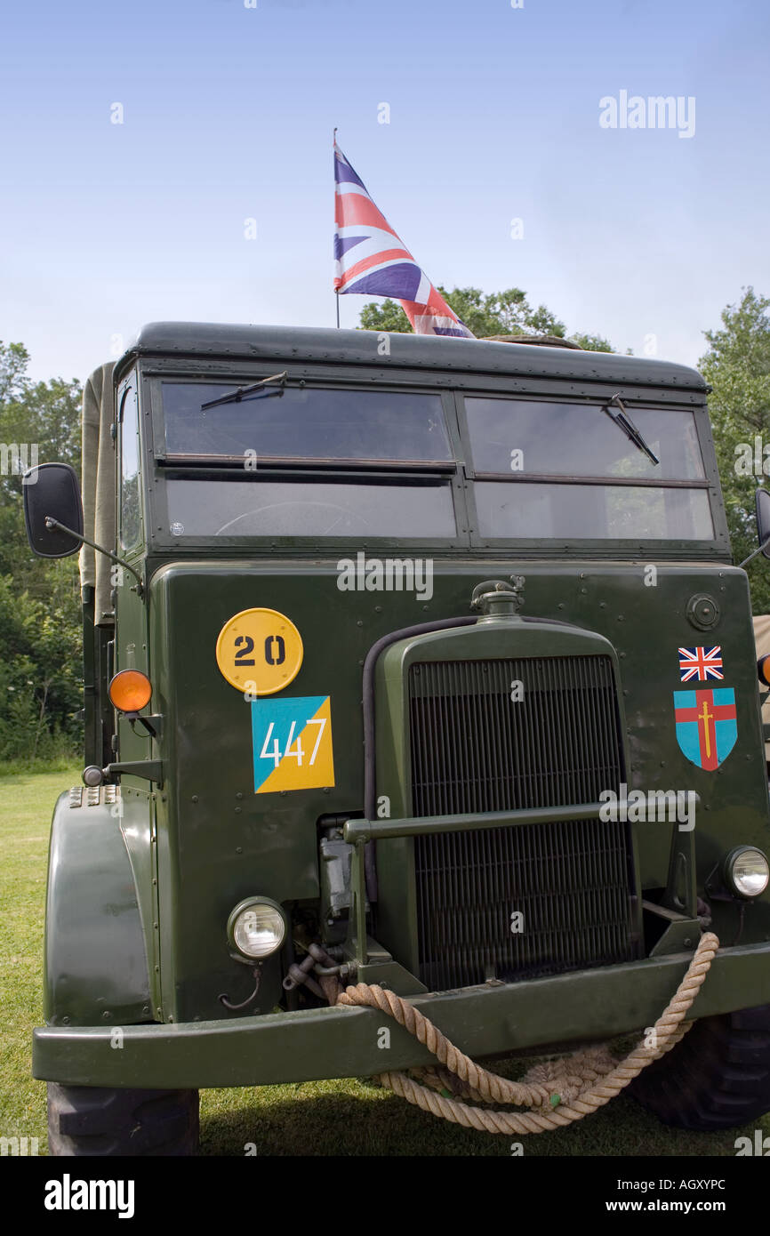 10 ton 6x4 British Army truck Foto Stock