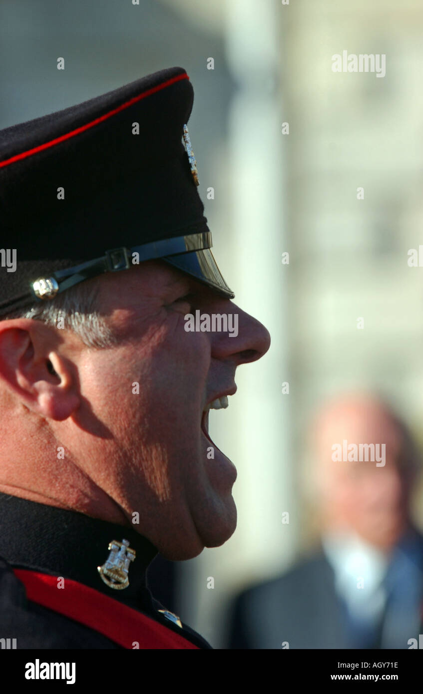 Sergeant di trivello Foto Stock