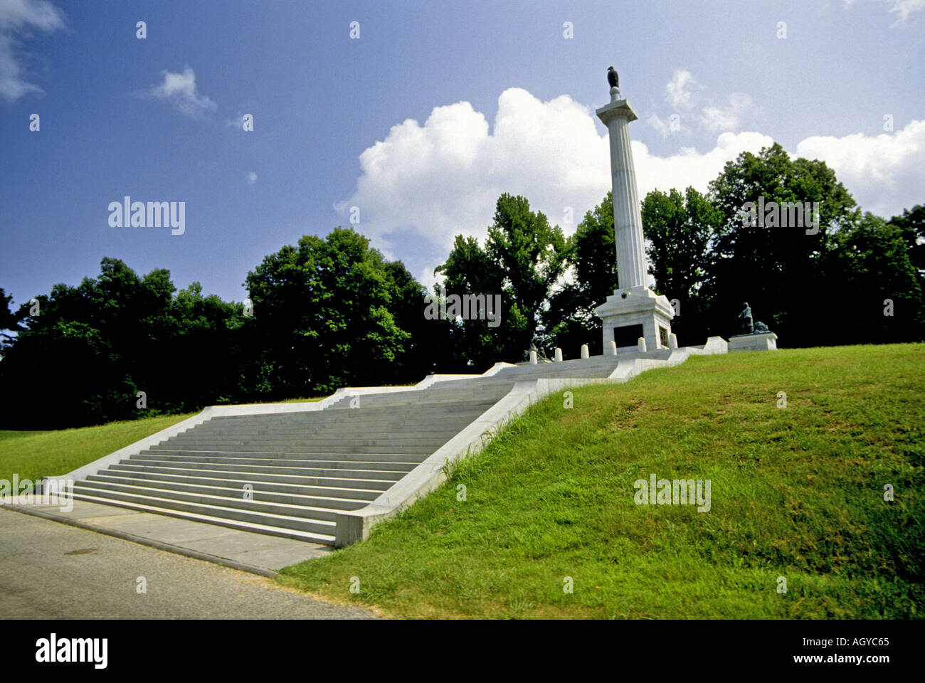 Vicksburg Mississippi Nazionale della Guerra Civile Parco Militare Foto Stock