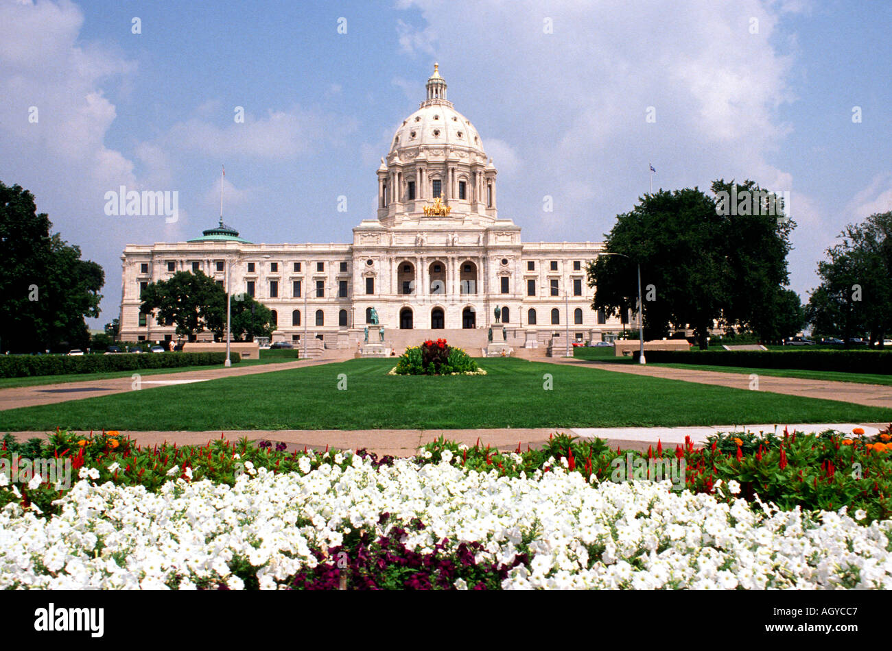 ST Saint Paul Minnesota State Capitol Building Foto Stock ST Saint Paul Minnesota State Capitol Building Foto Stock