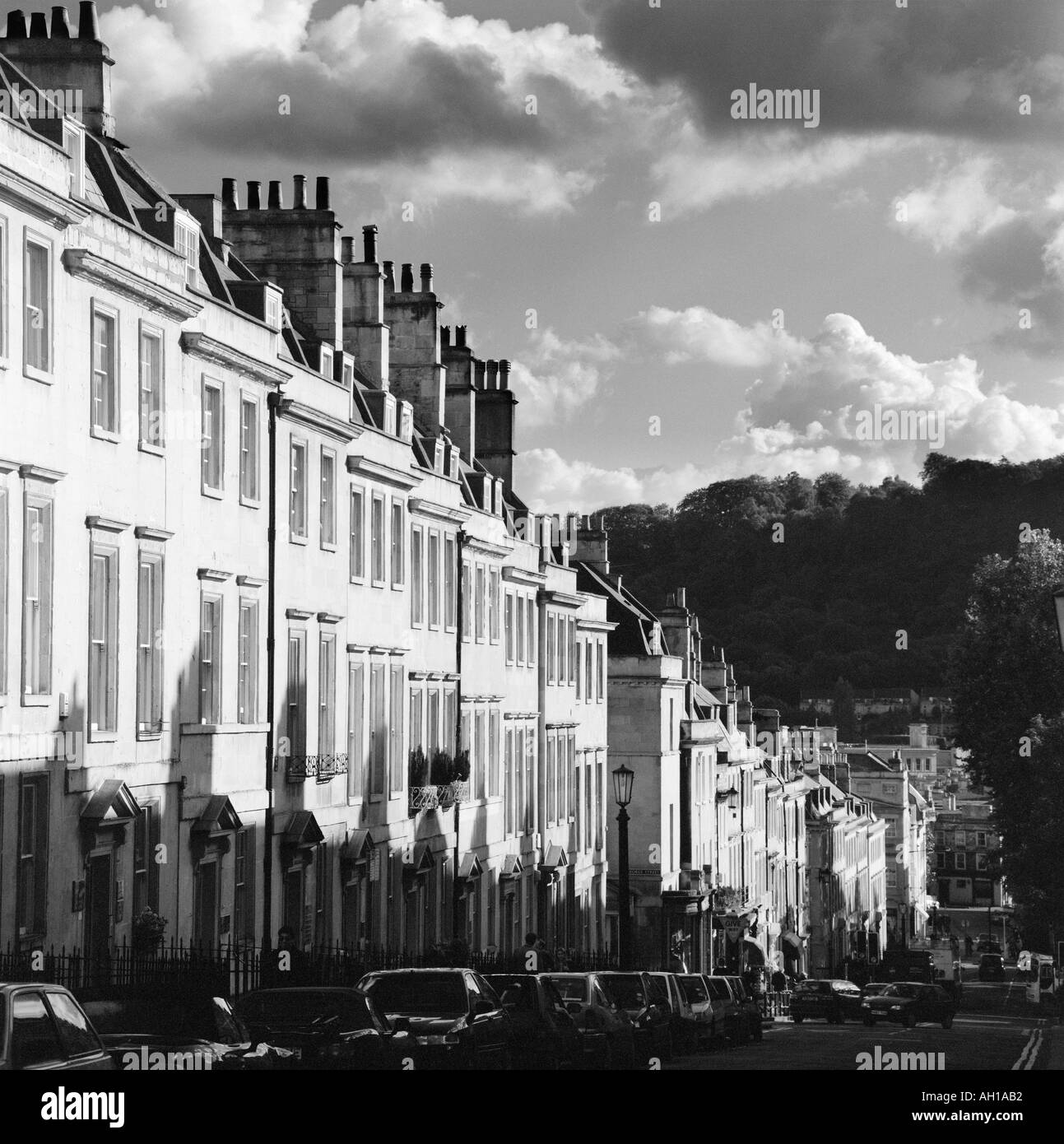 Gay Street Bath Somerset Foto Stock