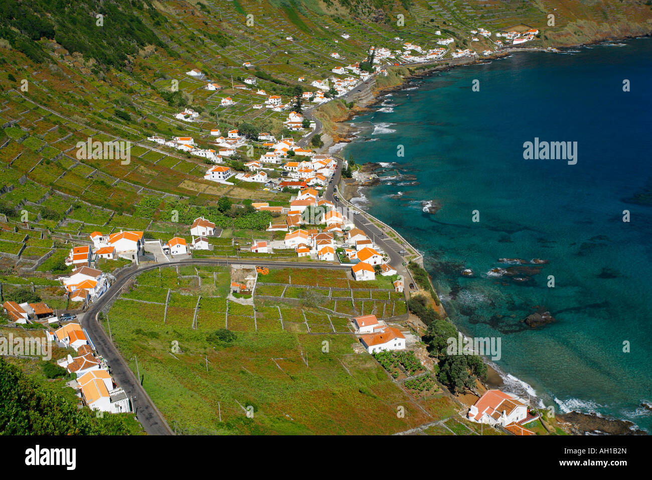 Sao Lourenco Baia Santa Maria island isole Azzorre Portogallo Foto Stock