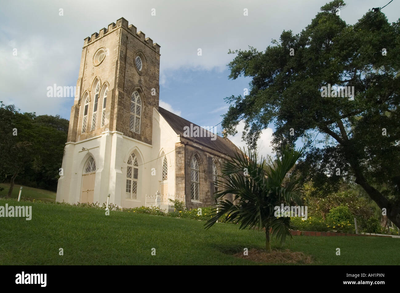 Sant'Andrea Chiesa Parrocchiale di St Andrew parrocchia, Barbados Foto Stock