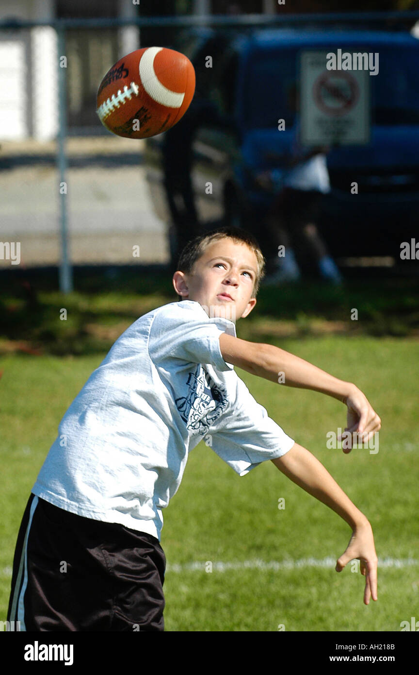 Punt Pass e Kick Concorrenza Foto Stock