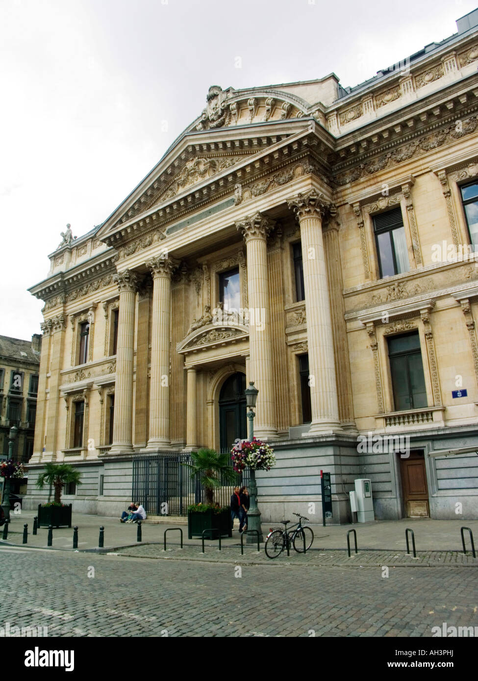 Borsa Bruxelles Belgio Foto Stock