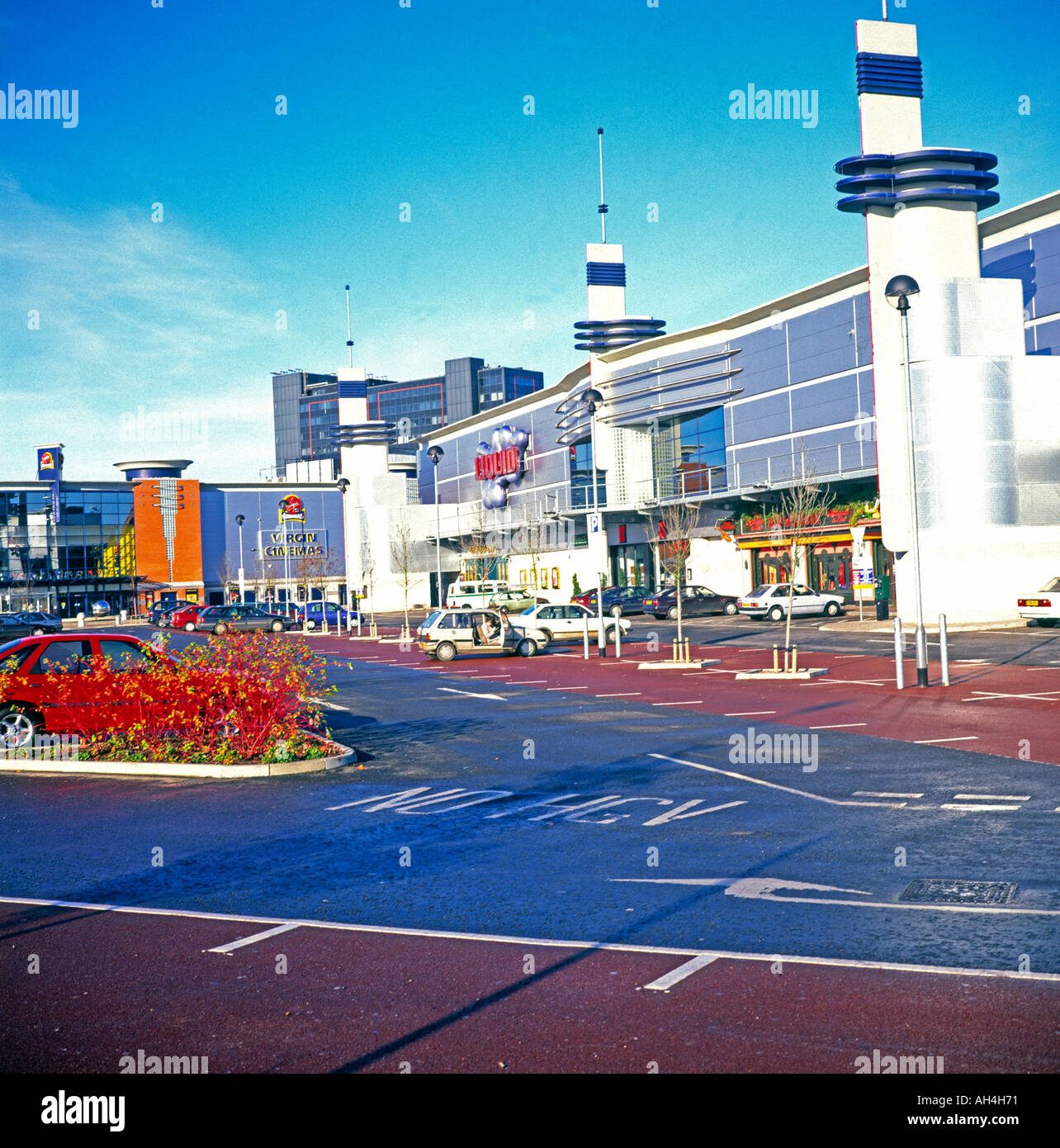 Il Cardinale parco riqualificazione urbana Ipswich Suffolk in Inghilterra Foto Stock