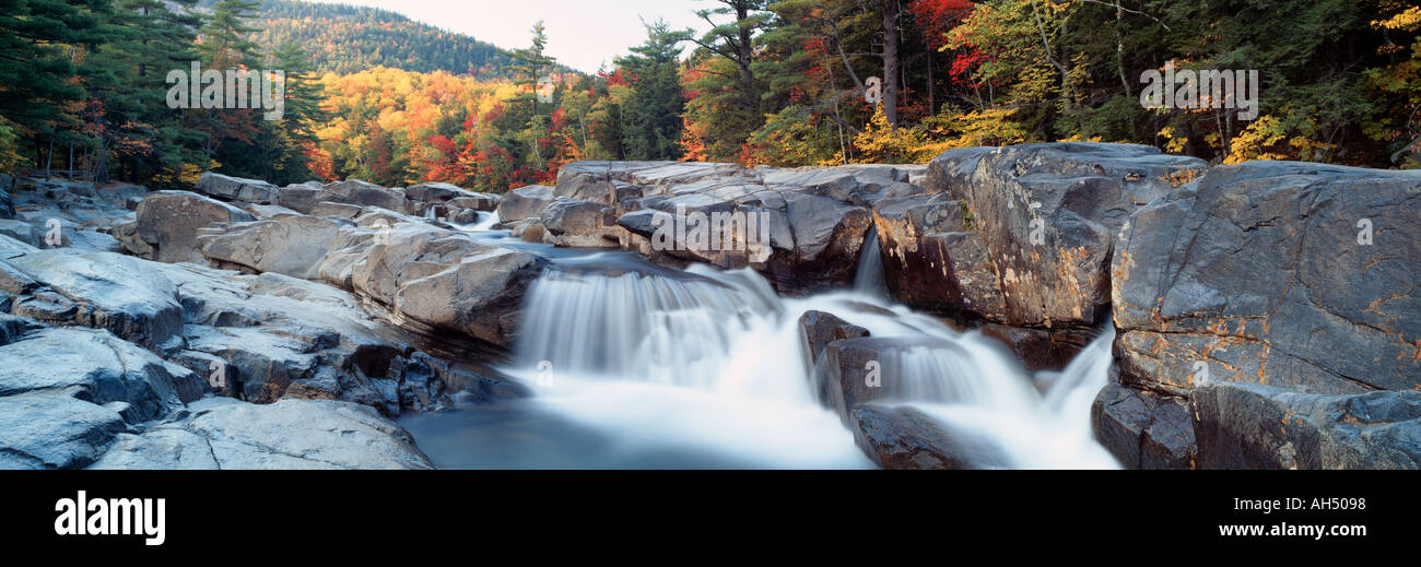 Stati Uniti d'America, New Hampshire, White Mountains National Forest, il fiume Swift Foto Stock