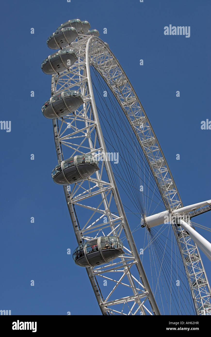 London Eye, Londra, Inghilterra Foto Stock