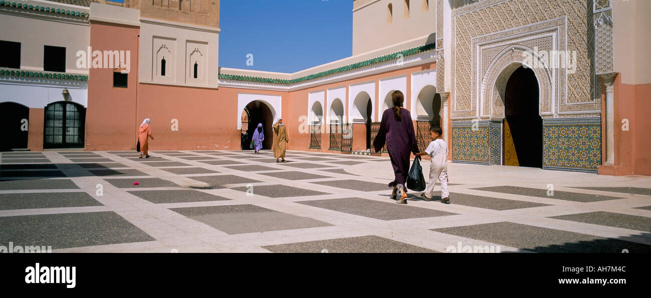 Santo santuario Zaouia Zawiyya di Sidi Bel Abbes Marrakech Marrakech Marocco Nord Africa Africa Foto Stock