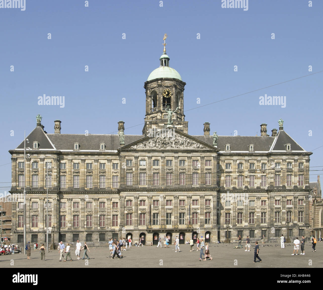 Amsterdam Olanda Palazzo Reale in Piazza Dam Foto Stock