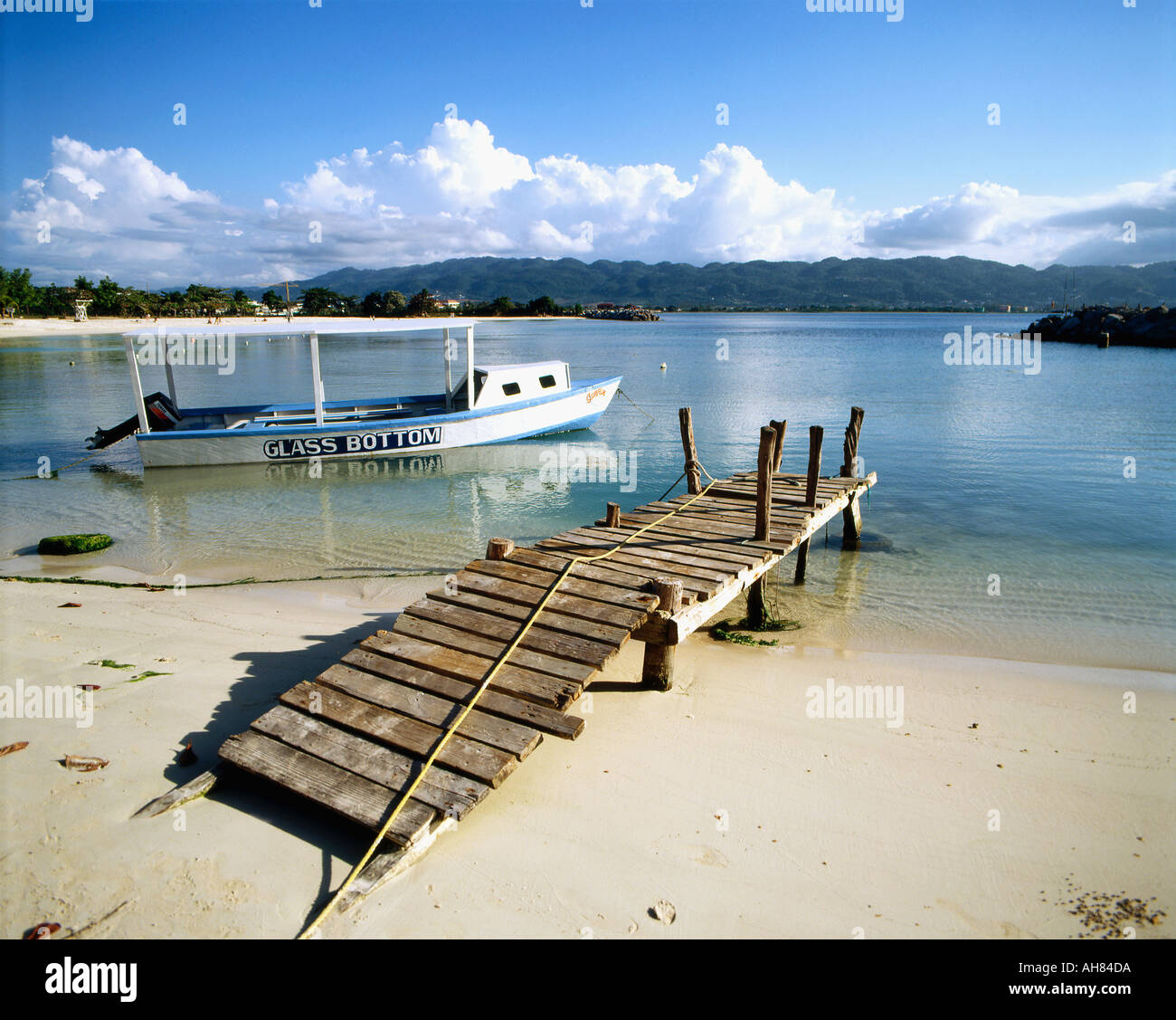 Montego Bay, Giamaica. Walter Fletcher Beach. Foto Stock
