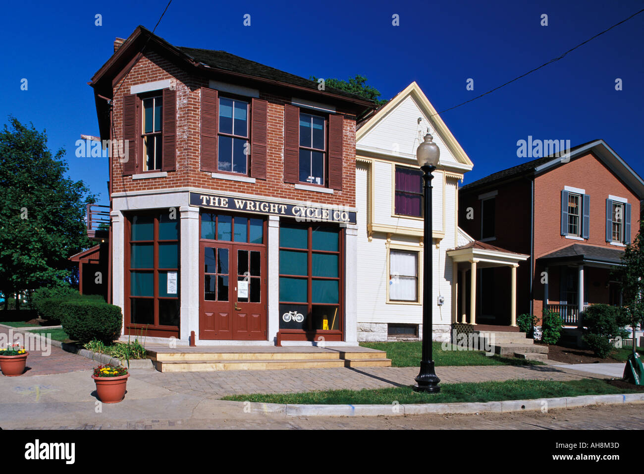 Fratelli Wright Cycle Shop Aviation Heritage National Historic Park Dayton, Ohio Foto Stock